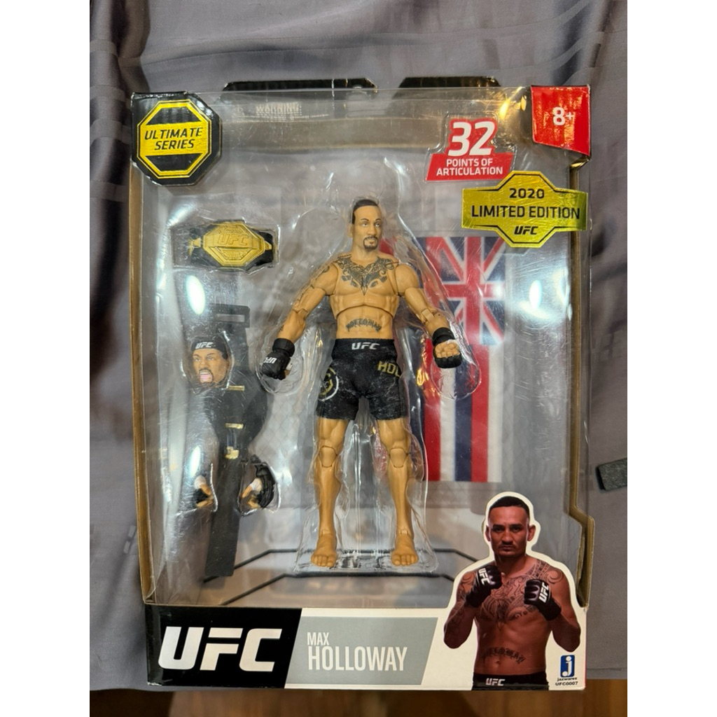 Mô Hình UFC (Max Holloway)(Cực Hiếm)  (tặng đai ufc)