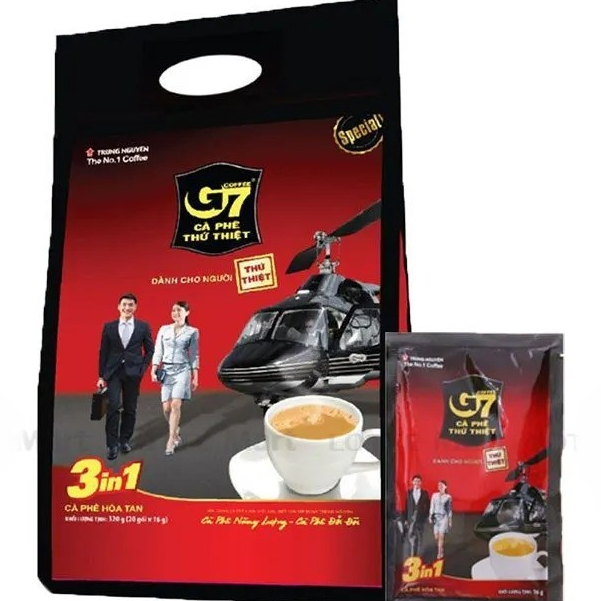 Cà Phê Hòa Tan G7 3 Trong 1 bịch (16G x 20 Gói) 320g