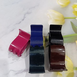 Kẹp tóc gấp tóc 3 răng 5 răng màu bóng màu nhám loại 2 - DBT60