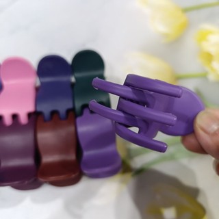 Kẹp tóc gấp tóc 3 răng 5 răng màu bóng màu nhám loại 2 - DBT60
