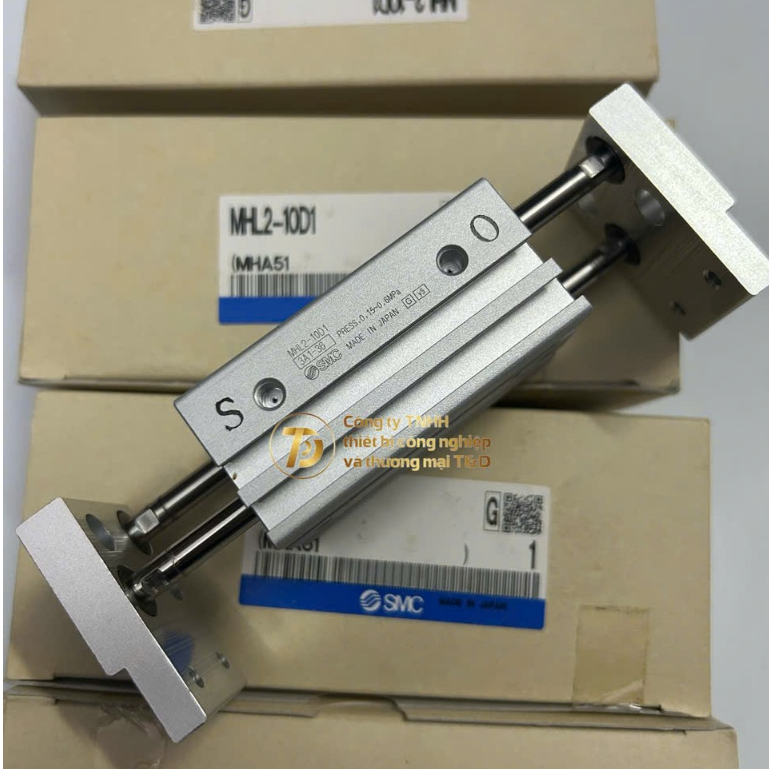 Xy lanh kẹp SMC MHL2-10D1 Hàng Japan Dư dự án bán giá thanh lý