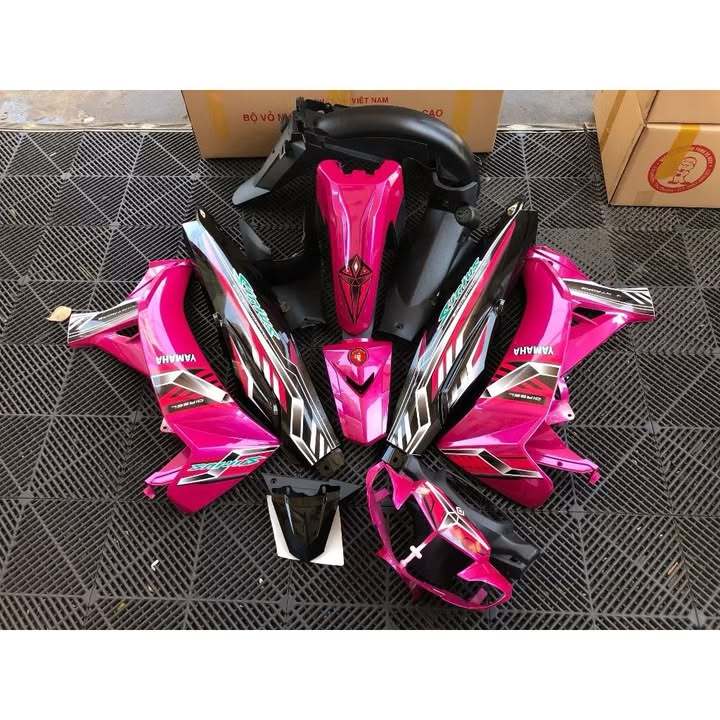 dàn áo sirius 50-110cc hồng candy tặng kèm tem siêu chất