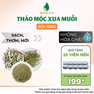 Thảo Mộc xông Xua Muỗi giúp xua muỗi mạnh mẽ, liệu pháp thiên nhiên vừa thơm nhà vừa an toàn mà không độc hại