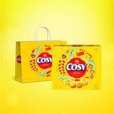 [CÓ TÚI GIẤY-VÀNG] Combo 3 Hộp Bánh Quy Cosy Tết 2026 Thập Cẩm Vị Bơ Sữa 315g
