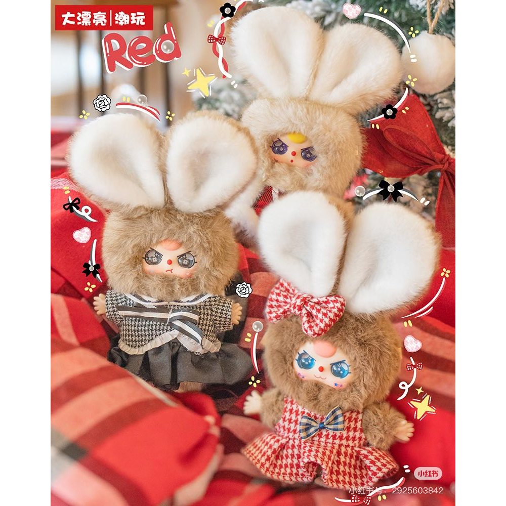 Baby Three Thỏ Tủ Đồ – BB3 Oli’s Wardrobe Rabbit Màu Hồng (Đã Khui) (BBTD)