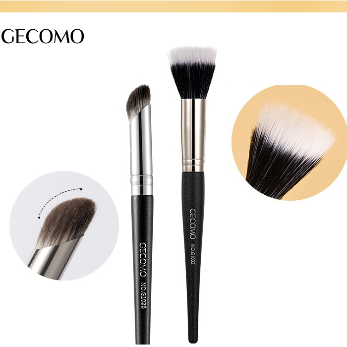 Cọ má hồng GECOMO lông thưa, hỗ trợ phủ phấn đều, giúp phấn má mịn | BLINK BEAUTY