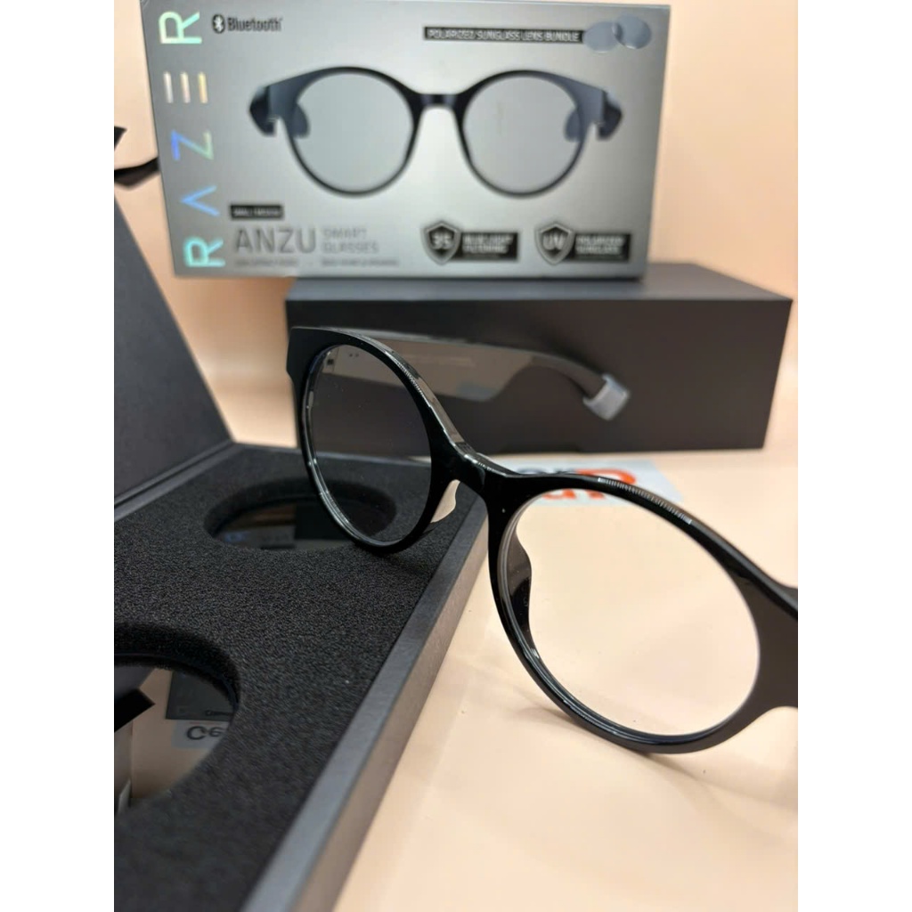 Kính Razer Anzu Smart Glasses Rectangle Blue Light Sunglass SM