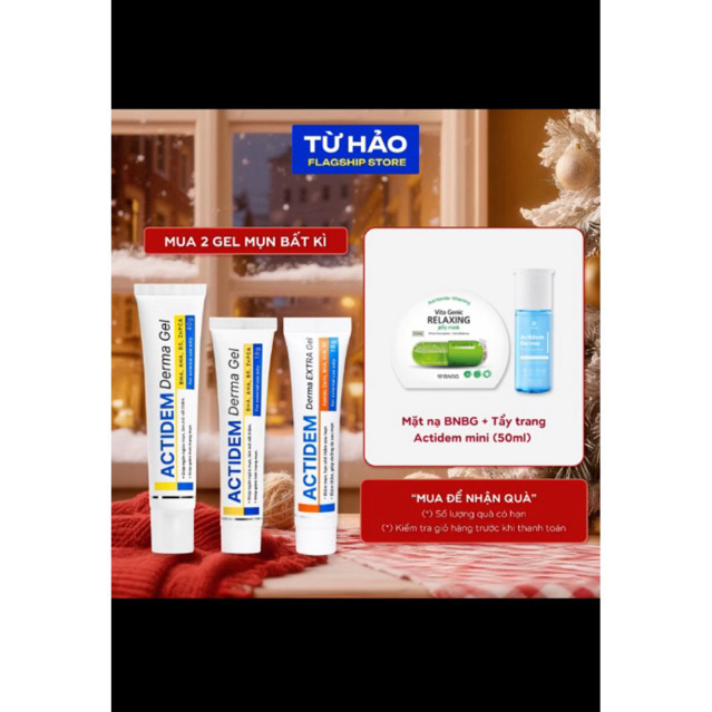 chấm mụn actidem