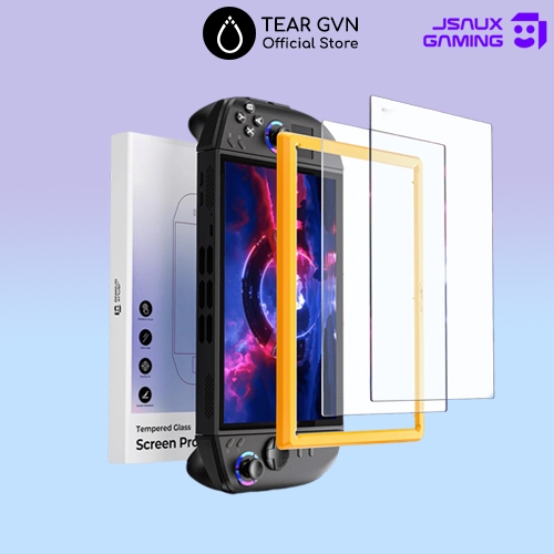 Kính cường lực bảo vệ và chống lóa JSAUX cho Lenovo Legion Go 2 / Legion Go 1 - Hộp 2 miếng