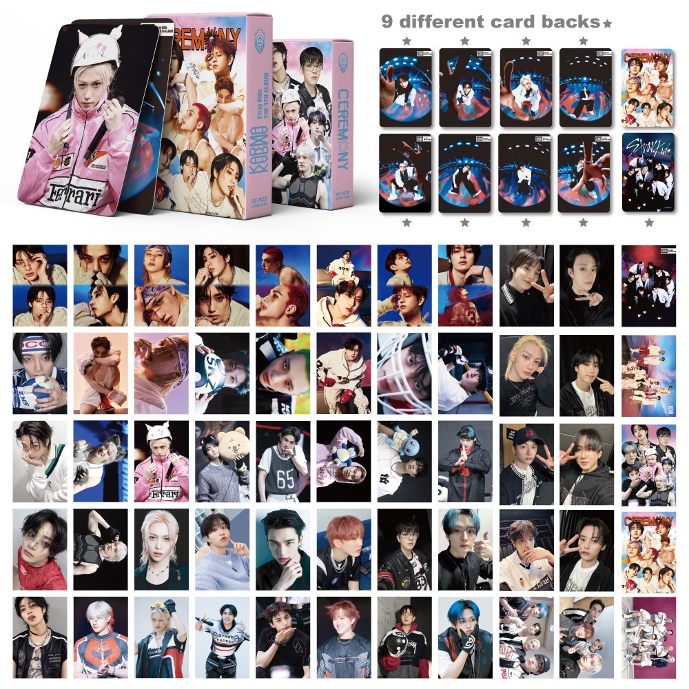 Set 55 lomo card Stray Kids - CEREMONY 2025