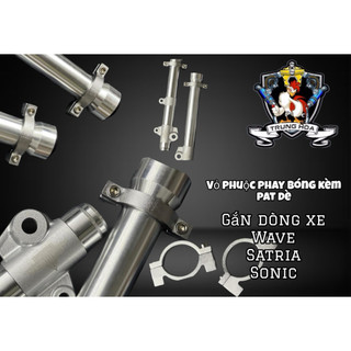  Vỏ phuộc phay bóng Wave – Chân phuộc lên đĩa – Gắn như zin – Kiểng đẹp – Hàng mới 100% 