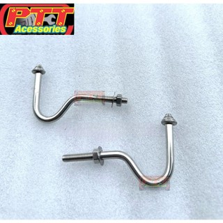 BAGA GIỮA XE CUB MỚI ( CUB TÂY Á ) INOX 8 LY