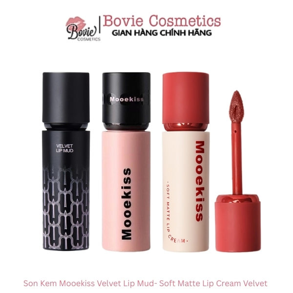 Son kem Mooekiss Velvet Lip Mud 3g