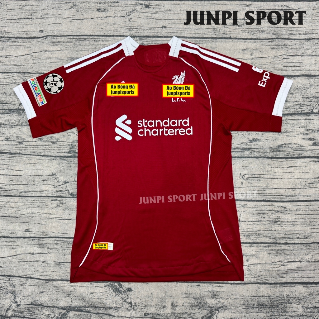 ÁO BÓNG ĐÁ PLAYER CÂU LẠC BỘ LIVERPOOL - BẢN SN 2025/2026