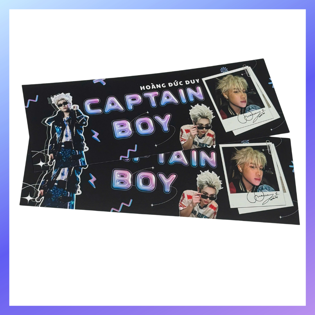 HAND BANNER - BANNER/SLOGAN GIẤY CẦM TAY Kpop,Thần tượng, Idol - Nhận thiết kế theo yêu cầu