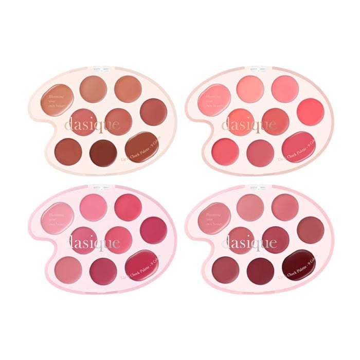Bảng Son Và Má Hồng Dasique Mood Painting Lip & Cheek Palette