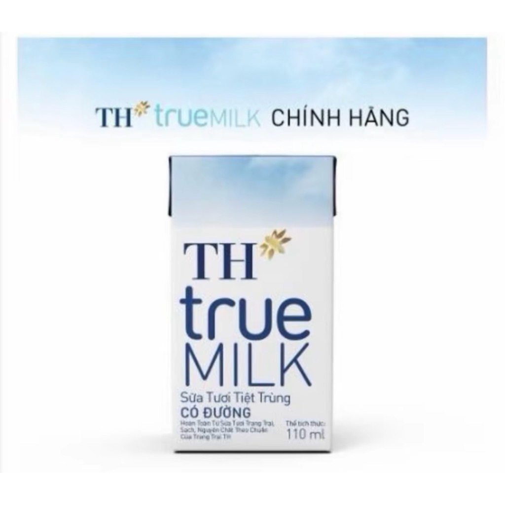 1 Thùng sữa TH true milk 48 hộp 110ml