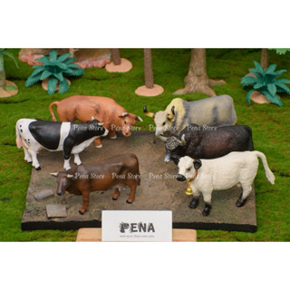 MÔ HÌNH ĐỘNG VẬT HOANG DÃ CÁC LOÀI TRÂU VÀ BÒ - MÔ HÌNH GIÁO DỤC - TIỂU CẢNH SA BÀN - QUÀ TẶNG ĐỒ CHƠI SINH NHẬT