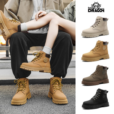 [Phiên bản Ngựa Vui Vẻ] Giày bốt nam nữ cổ cao Martin Boots Enter Dragon chính hãng tăng chiều cao 2026