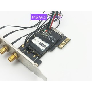 Adapter Chuyển Card WiFi BCM94360CS2 / CS / CD – Chuẩn PCIe x1, Hỗ Trợ Hackintosh Full Airdrop