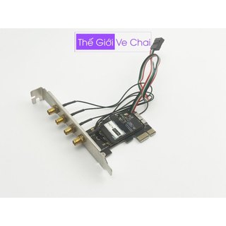 Adapter Chuyển Card WiFi BCM94360CS2 / CS / CD – Chuẩn PCIe x1, Hỗ Trợ Hackintosh Full Airdrop
