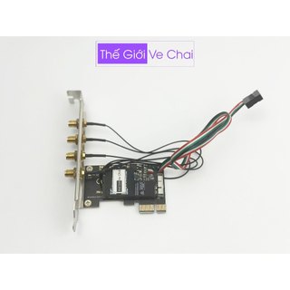 Adapter Chuyển Card WiFi BCM94360CS2 / CS / CD – Chuẩn PCIe x1, Hỗ Trợ Hackintosh Full Airdrop