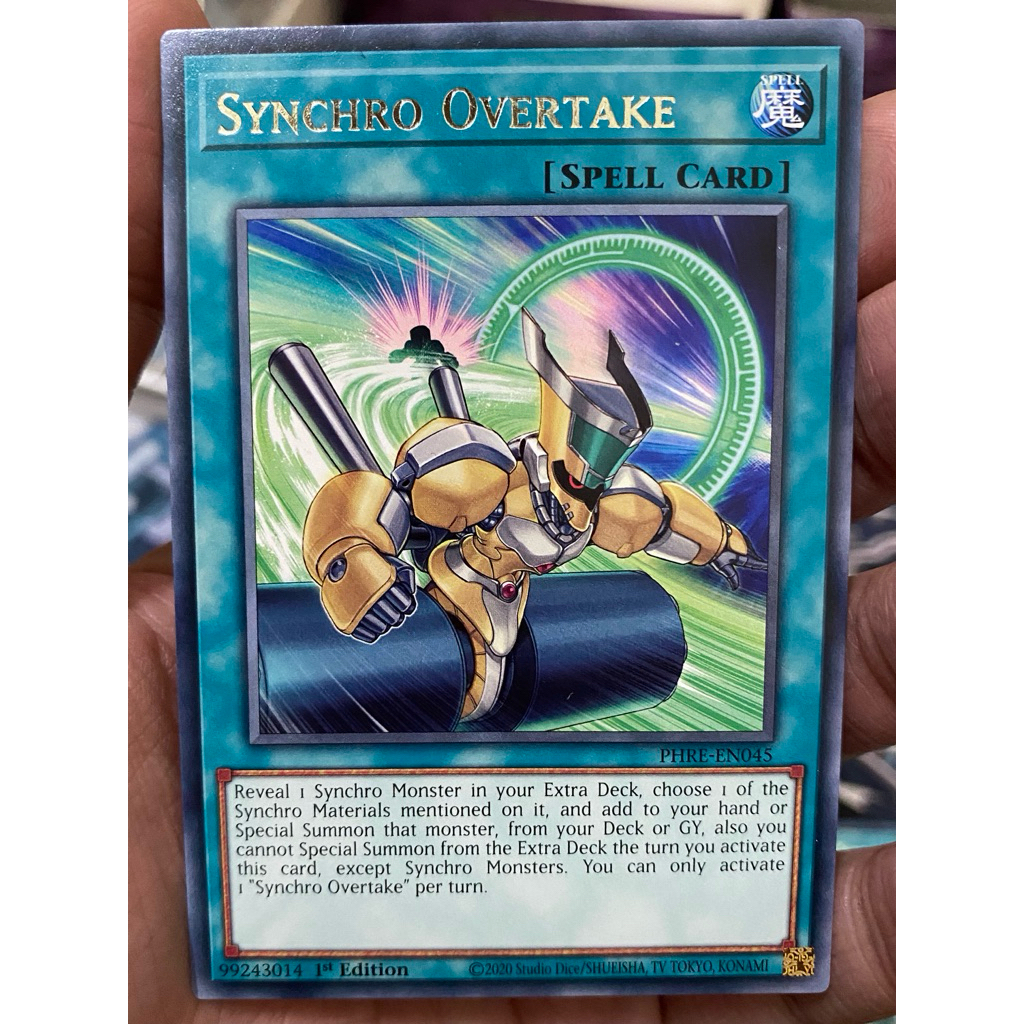Thẻ bài Synchro Overtake - PHRE-EN045 - Rare - [UK]