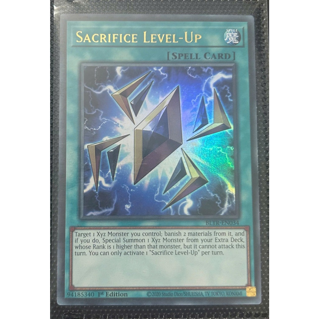 Thẻ bài Yugioh : Sacrifice Level-Up
