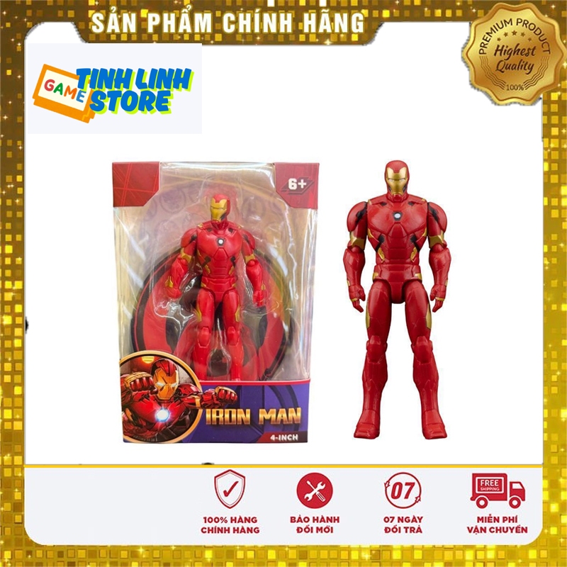 Mô Hình Iron Man Marvel 4 Inch – ZD Toys ZC13