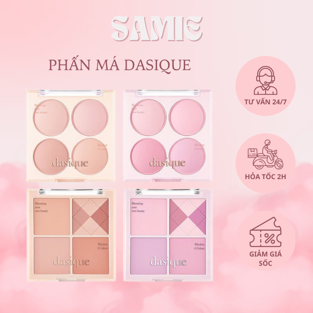 Phấn Má Hồng Dasique Blending Mood Cheek Phấn má Dasique Má hồng Dasique - Samie.Cosmetics