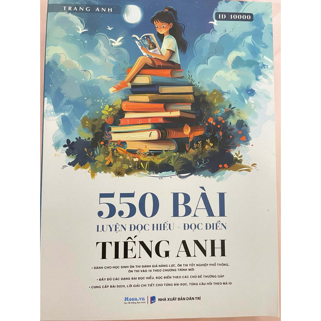 550 BÀI ĐỌC HIỂU CÔ TRANG ANH ( ĐÃ SỬ DỤNG VÀI TRANG BẰNG VIẾT CHÌ )