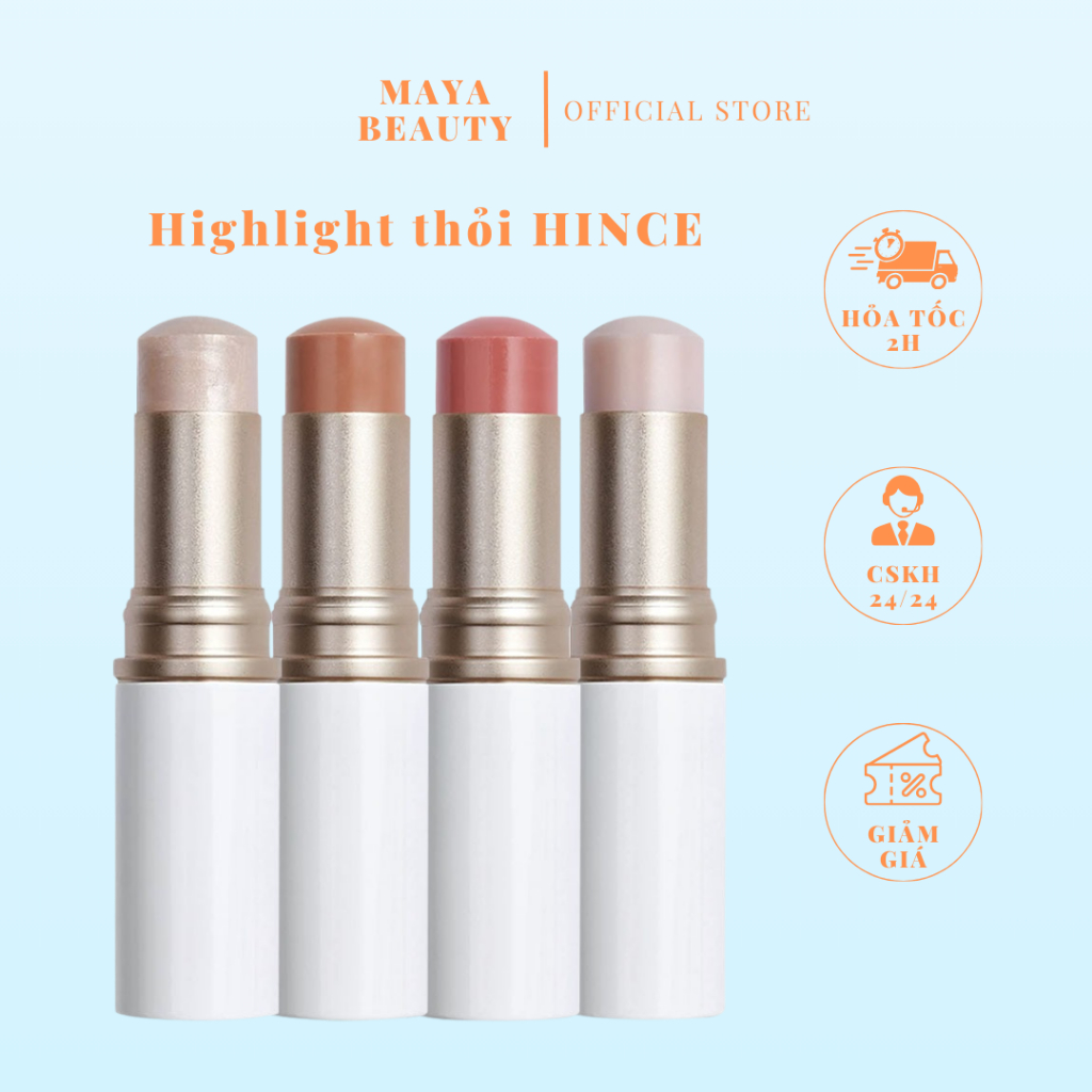Nhũ Bắt Sáng Dạng Thỏi Hince True Dimension Radiance Balm 10g Highlight Hince - MAYA.BEAUTY