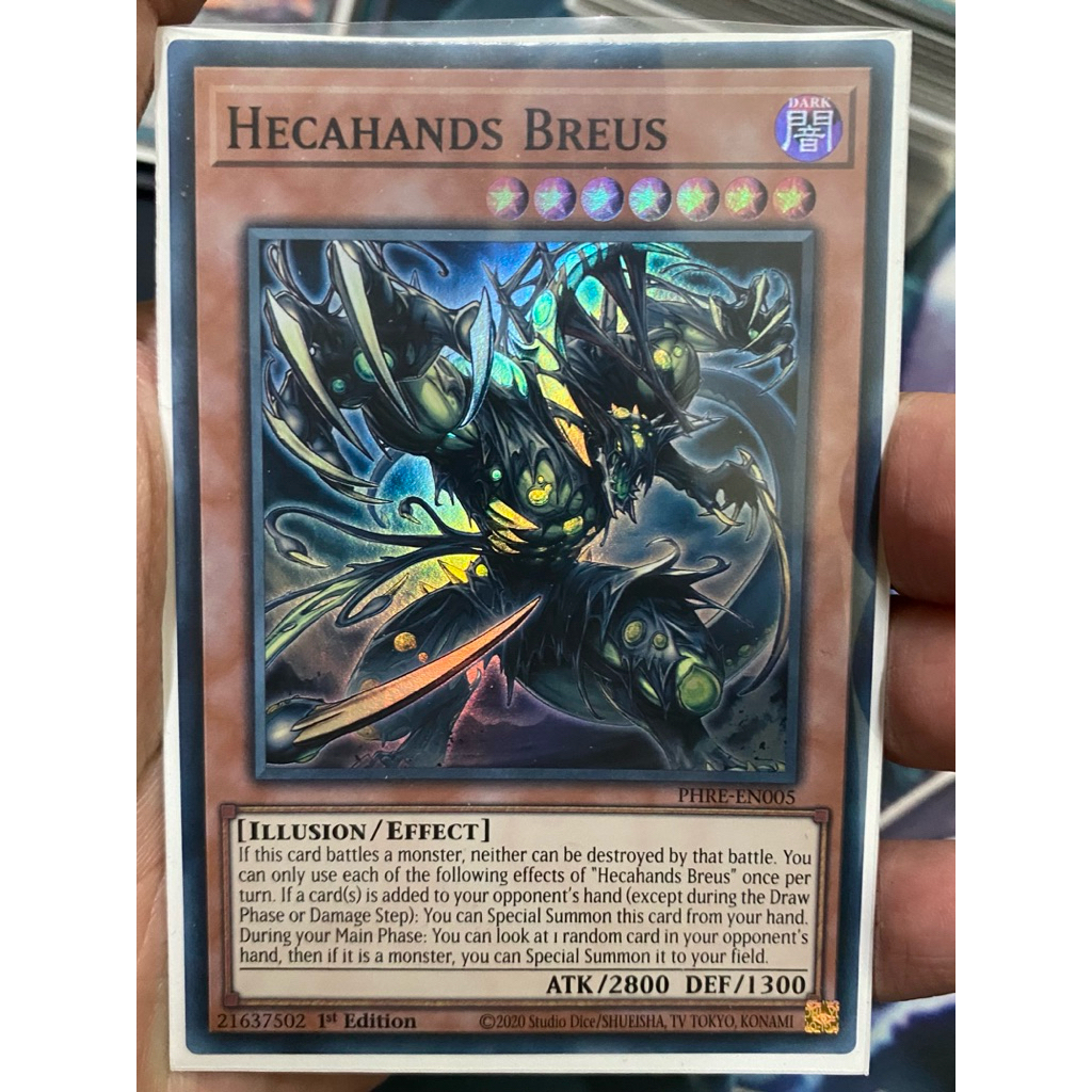 Thẻ bài Hecahands Breus - PHRE-EN005 - [UK]