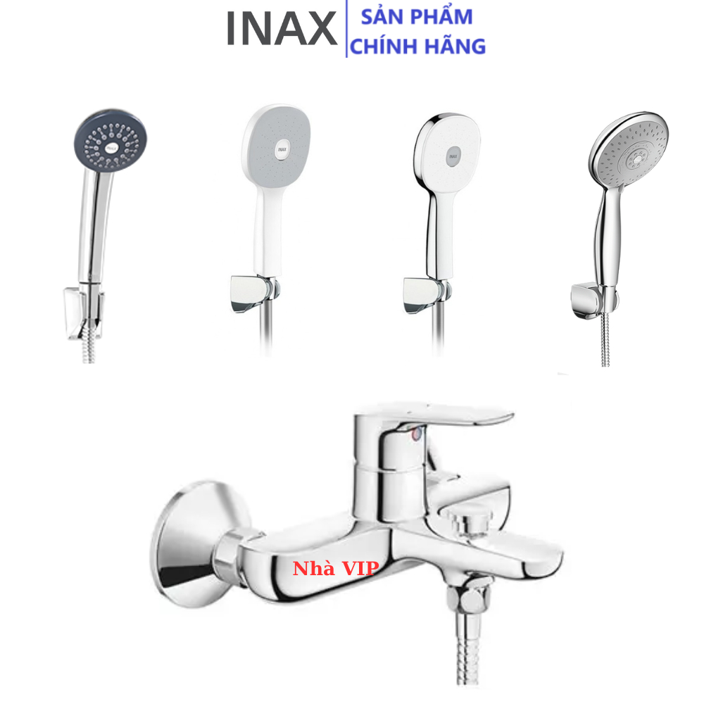Vòi Sen nóng lạnh Inax BFV-1403S-4C/ BFV-1403S-7C/ BFV-1403S-8C, tăng áp, massager