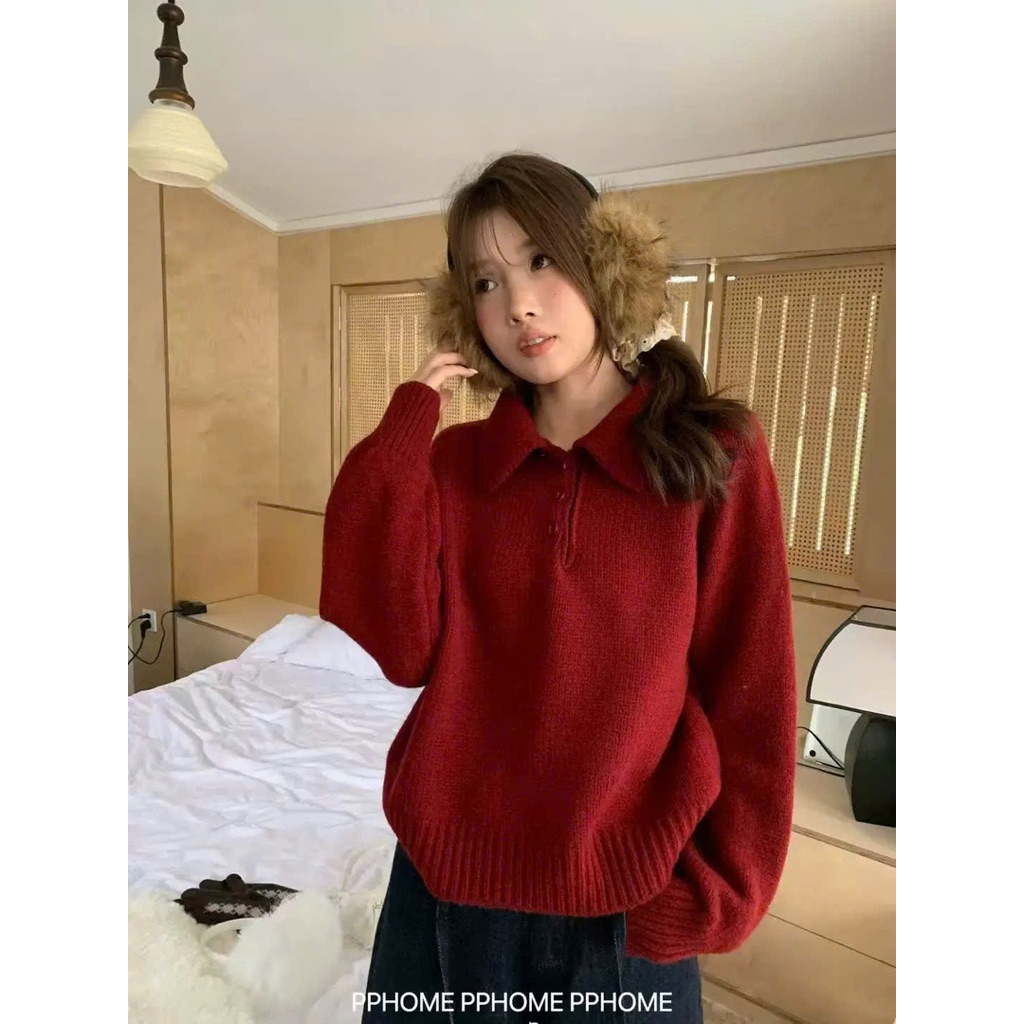 Len PoLo Tone Đỏ Erume