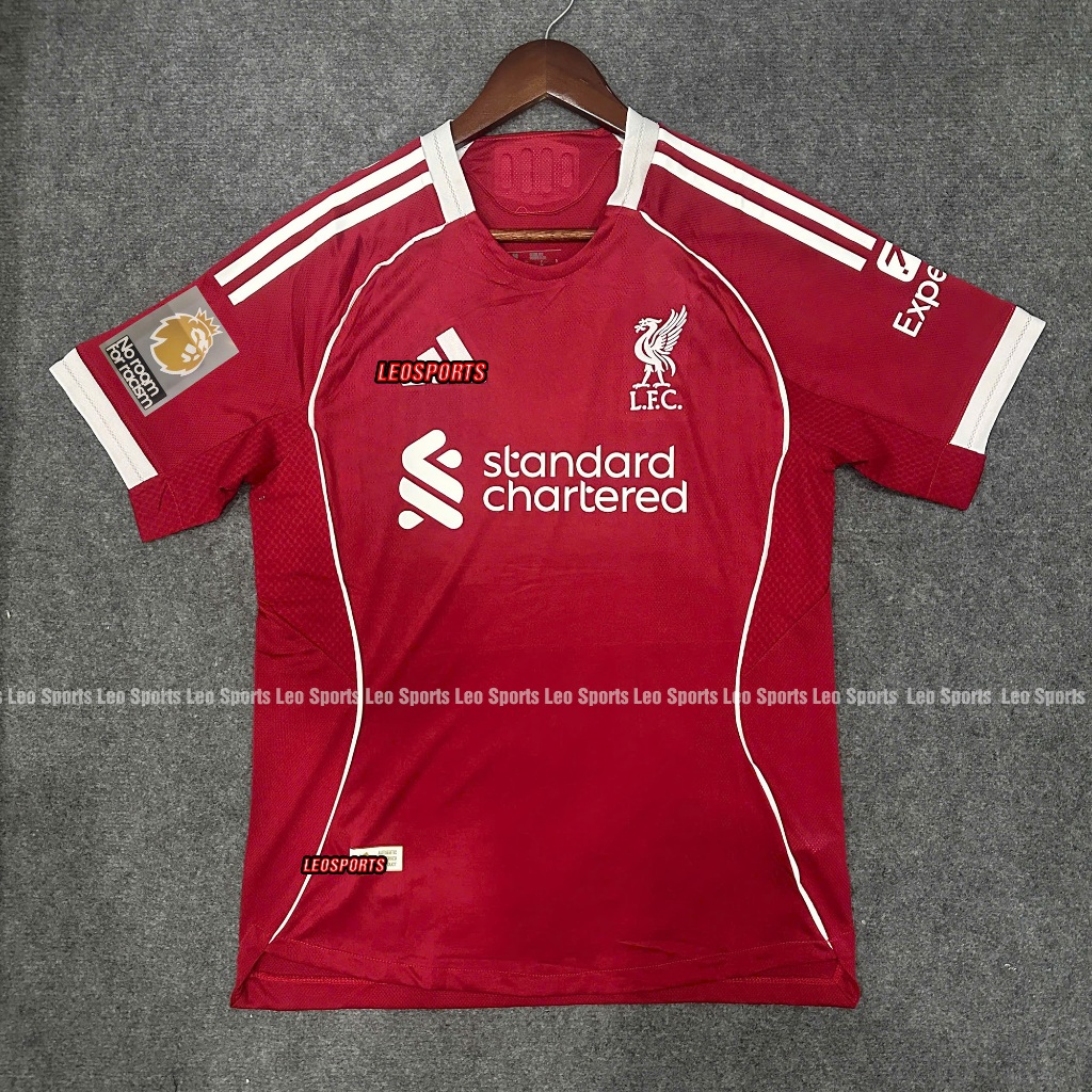 [Chỉ Có Áo] Áo Bóng Đá Phiên Bản Player CLB Liverpool 25/26 Sân Nhà - Hàng Thailand Cao Cấp