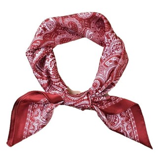 Khăn bandana satin lụa vuông nam nữ kèm đai 70x70cm