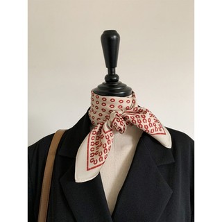 Khăn bandana satin lụa vuông nam nữ kèm đai 70x70cm
