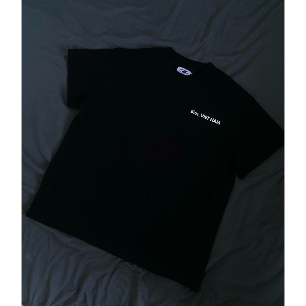 Áo Thun BOXY DRUNK LOVE - BIOS - BLACK- FORM BOXY | BigBuy360 - bigbuy360.vn