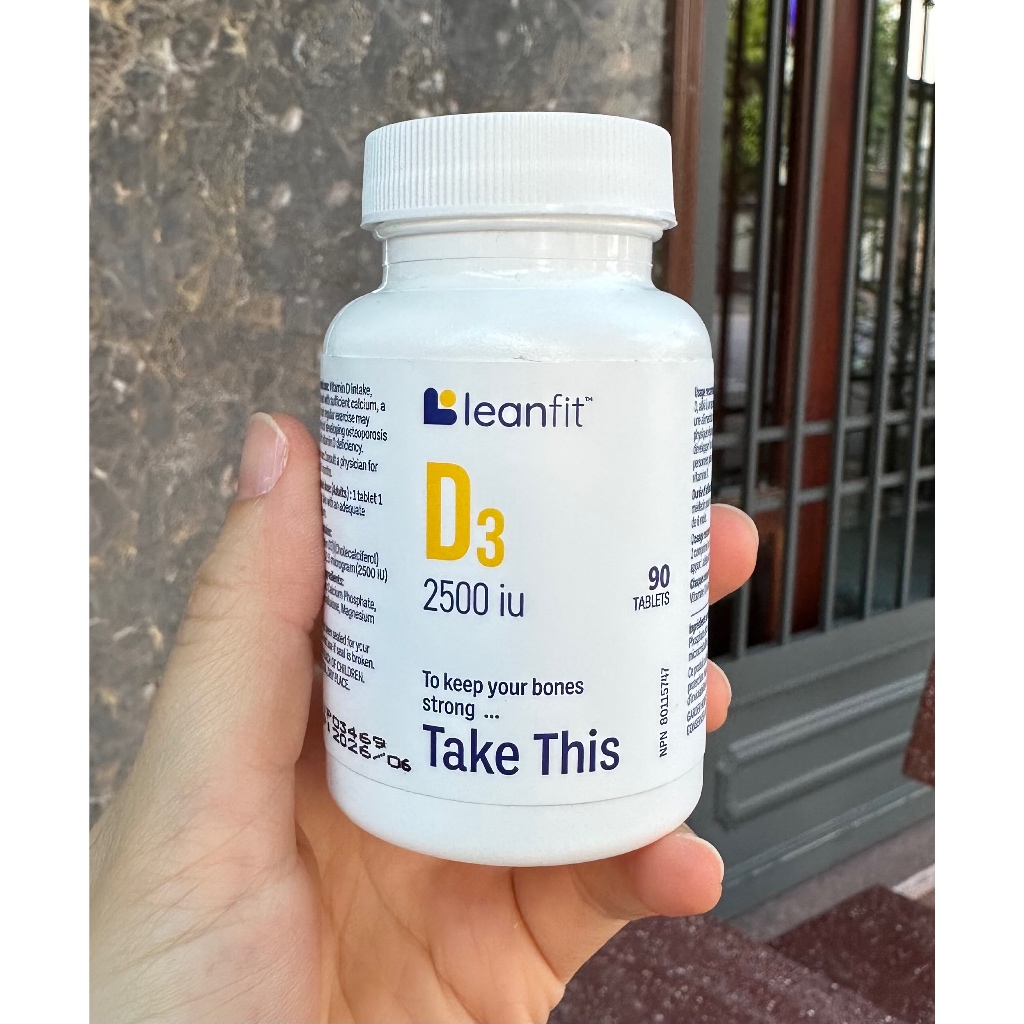 Now vitamin D3 2500IU, hộp 90 viên