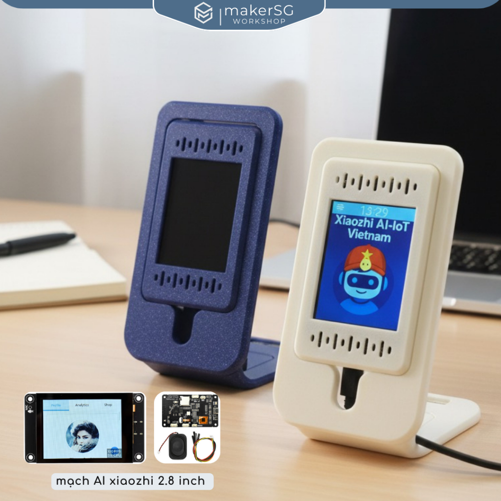 Phụ kiện giá đỡ hộp nhựa màn hình 2.8 inch decor đơn giản