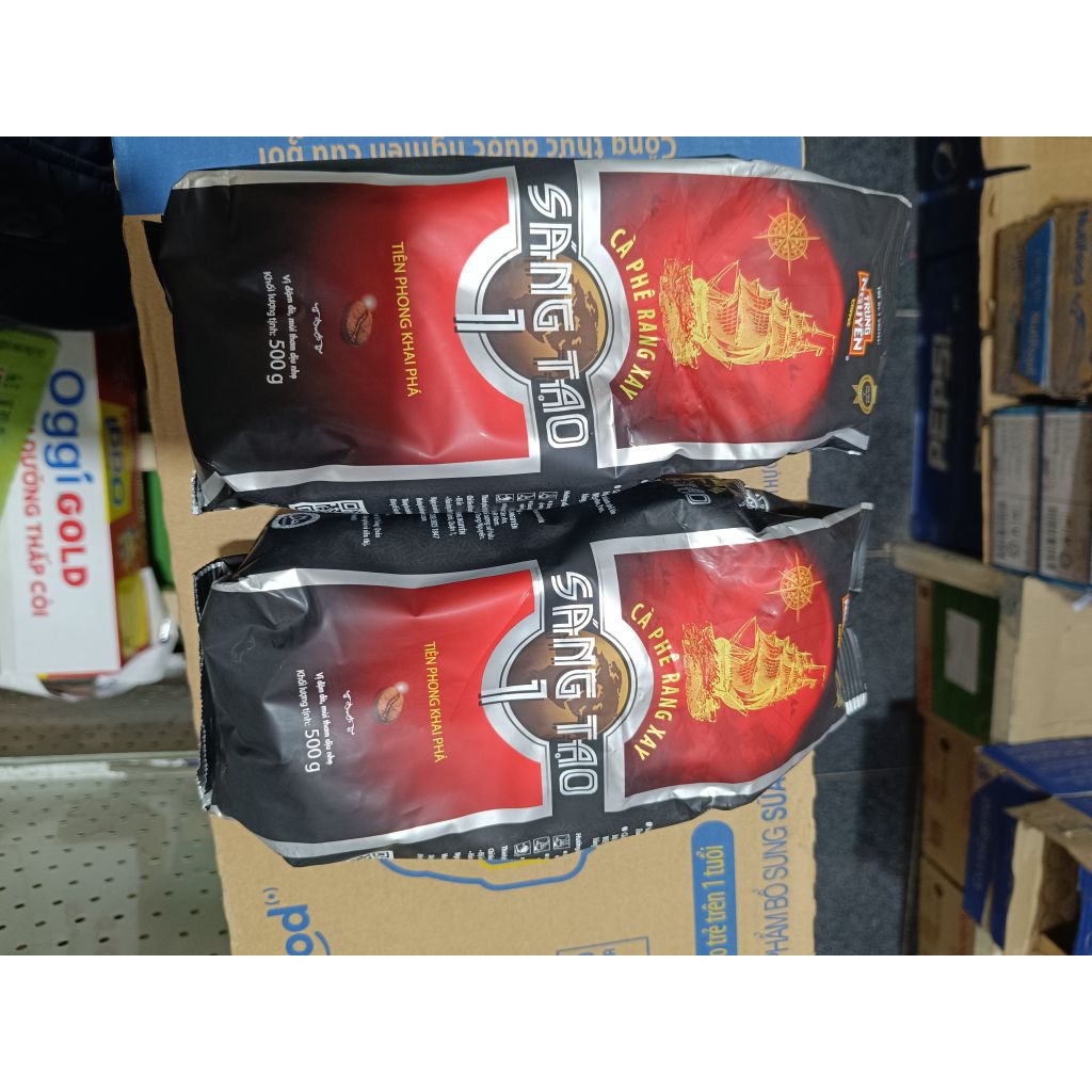 1kg cafe bột pha phin TRUNG NGUYÊN SÁNG TẠO 1/ TRUNG NGUYÊN I/cafe CHỐN NÂU BẢO TÍN - CHÍNH HÃNG