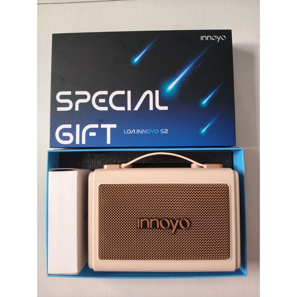 [SẴN] Loa karaoke Bluetooth INNOYO S2 - Loa tặng kèm Reno 15F