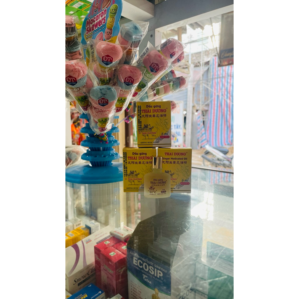 Dầu gừng Thái Dương 6ml