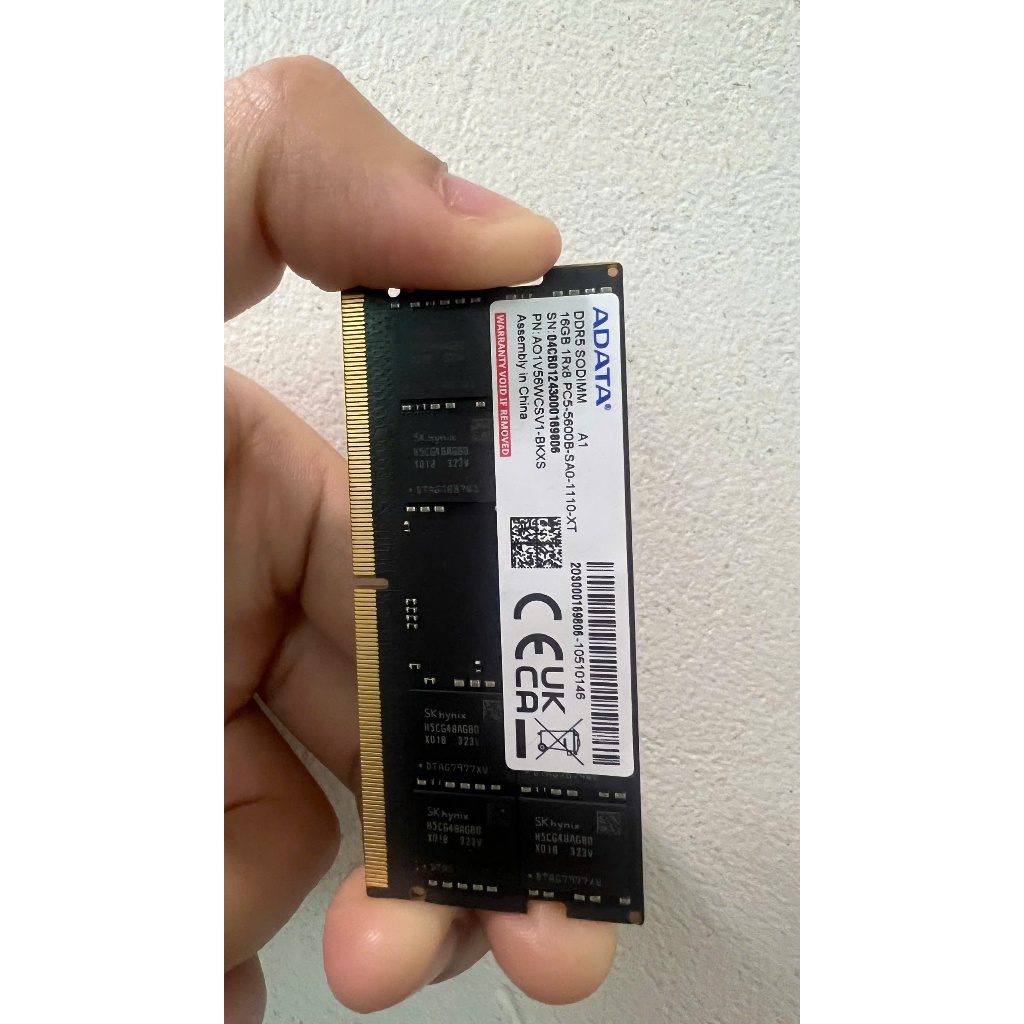 RAM ADATA SO-DIMM DDR5 16GB 5600MHz