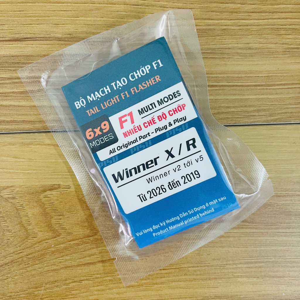 MẠCH Đèn hậu nháy STOP F1 Xe WINNER X,R V2 đến V5, 2019 đến 2026, Nhiều chế độ chớp, Gắn trực tiếp