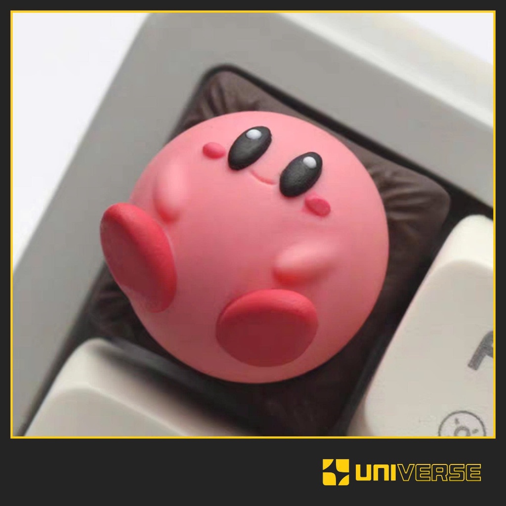Keycap artisan - keycap kirby trong super mario keycap mario kirby keycap Lobo nút bàn phím cơ
