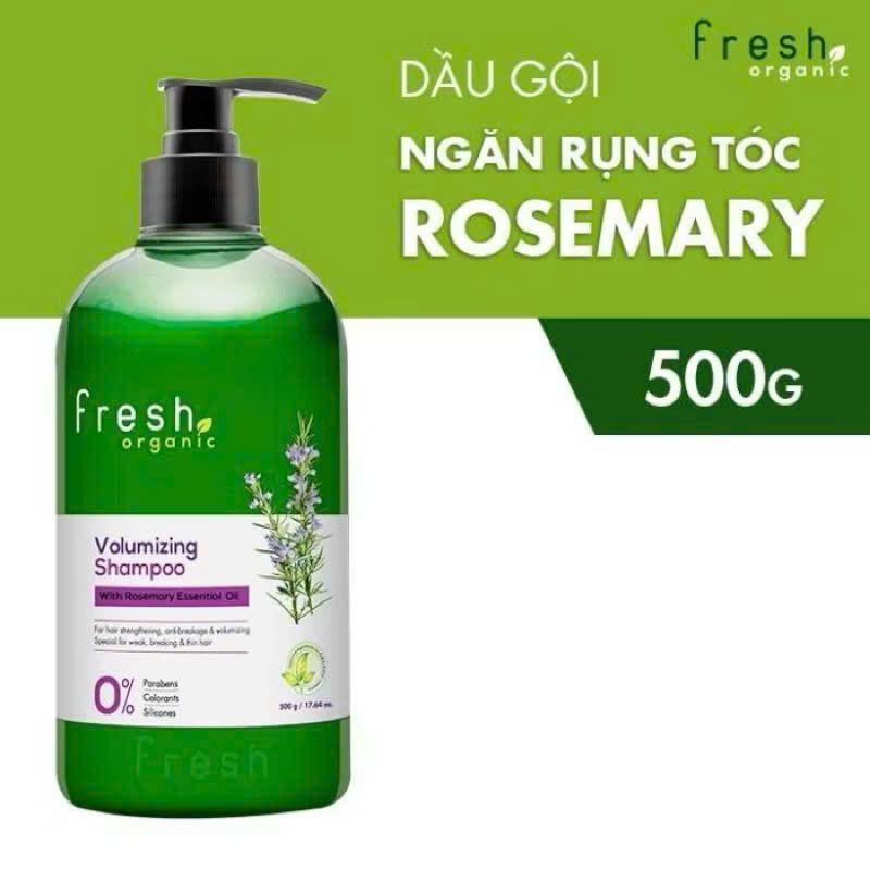 Dầu gội từ tràm trà Fresh Organic & HƯơng Thảo Organic