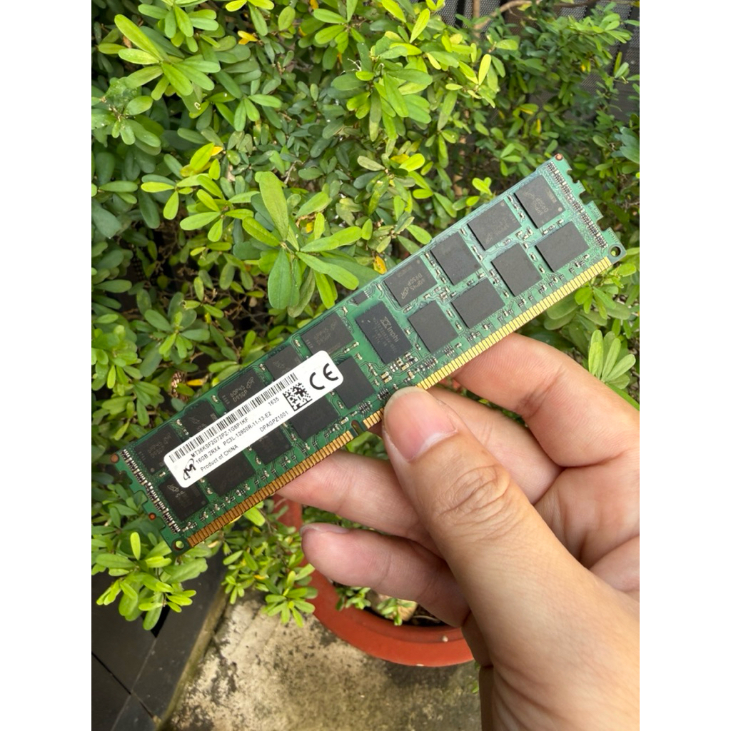 Ram server ECC REG, 16gb DDR3L PC3L bus 1600,hàng tháo máy chính hãng