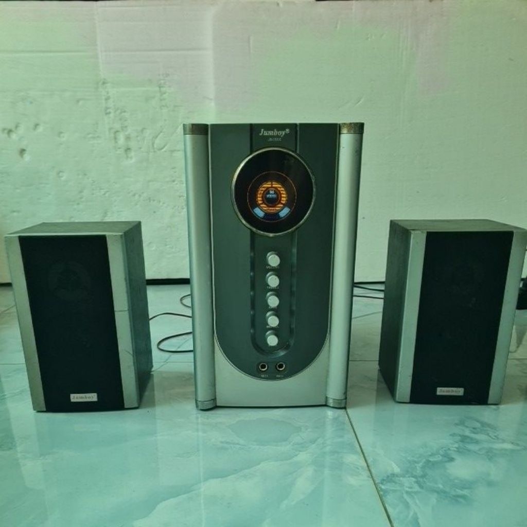 BỘ LOA VI TÍNH 2.1 JUMBOY , model:JB-3900, đã gắn BLUETOOTH 5.0 , CÓ KARAOKE, hàng đã qua sử dụng, v
